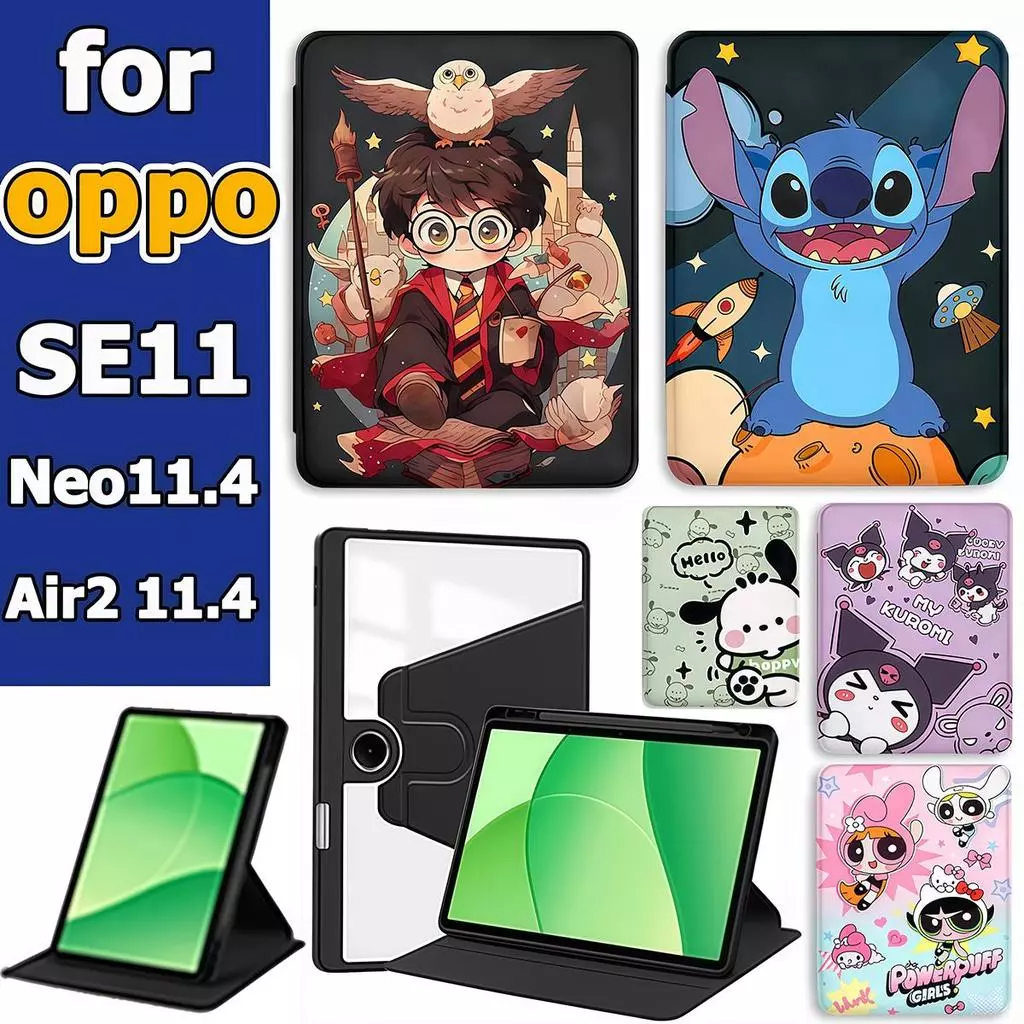 For เคส OPPO pad SE 11 for case oppo pad neo 11.4 Air2 11.4 for แท็บเล็ตoppo pad se 11 for เคสฝาพับ oppo SE11 พร้อมช่องใส่ปากกา