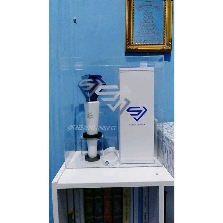 SUPER JUNIOR Lightstick กล่องอะคริลิคป้องกันรุ่น 2 / SUPERJUNIOR Lightstick Box Version 2 / SUJU Lightstick Box x Box