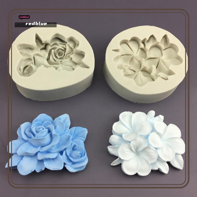ใหม่ 1 PC ดอกไม้รูปร่างแม่พิมพ์ซิลิโคน DIY Gardenia Plumeria Rubra เค้กสบู่ Fondant แม่พิมพ์ Jelly Candy ช็อกโกแลตตกแต่งเครื่องมือร้อน