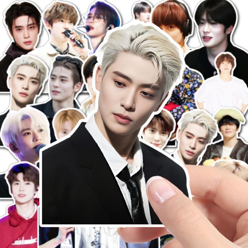 NCT 127 JaeHyun JaeHyun สติกเกอร์เดสก์ท็อปคู่มือ Self-Adhesive ตกแต่ง diy Universal สติกเกอร์ขนาดเล็