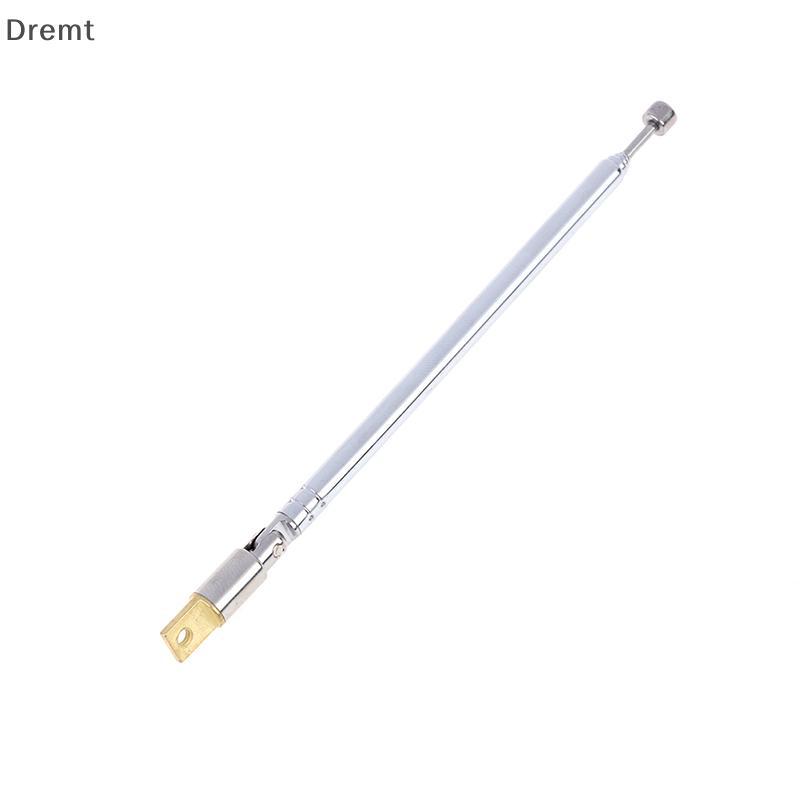 Dremt 1 PC 37 ซม.5 ส่วน Telescopic สแตนเลส AM วิทยุ FM เสาอากาศสากล mt