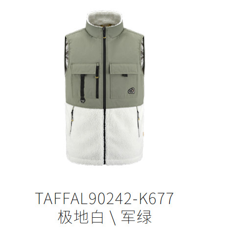 Explorer Lamb ขนสัตว์เสื้อกั๊กผ้าฝ้ายผู้ชายผู้หญิงฤดูใบไม้ร่วงฤดูหนาว Warm เสื้อกั๊กเสื้อกั๊กขนแกะ T