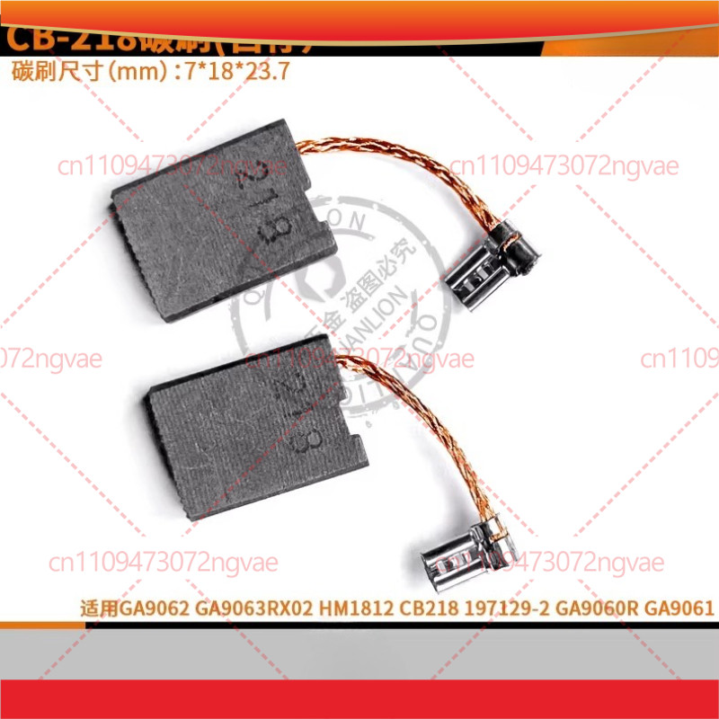 แปรงคาร์บอน 10 คู่สําหรับ Makita CB-218 CB218 CB 218 197128-4 GA7060 GA9060 GA9060R GA9061 HM1812 GA