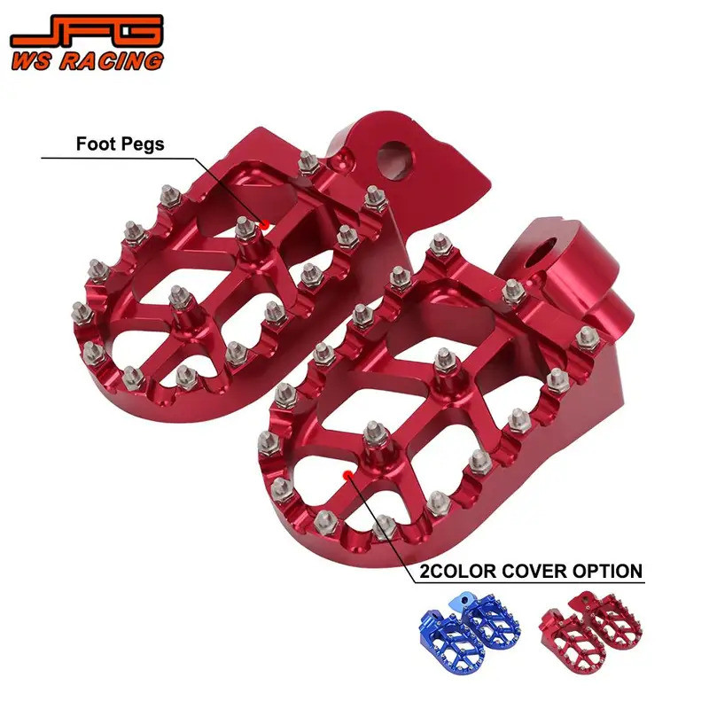WS รถจักรยานยนต์ Footpeg เท้าวางสําหรับแก๊สแก๊ส EC 50 125 200 250 300 450 515 EC125 EC200 EC250 EC30