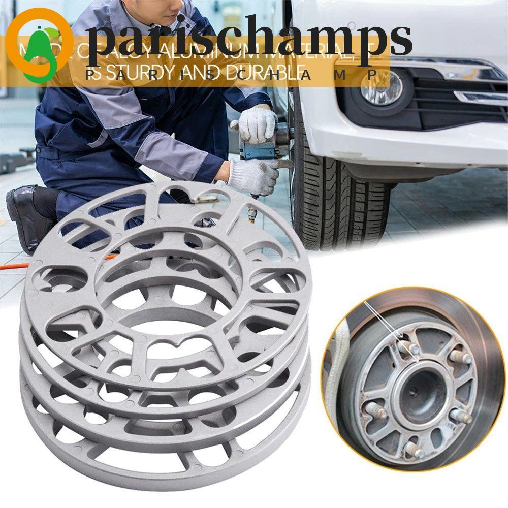 PARISCHAMPS ล้อ Shims แผ่นอุปกรณ์เสริมในรถยนต์อะไหล่รถยนต์ 3 มม.5 มม.8 มม.10 มม.4x100 4x114.6 5x100 