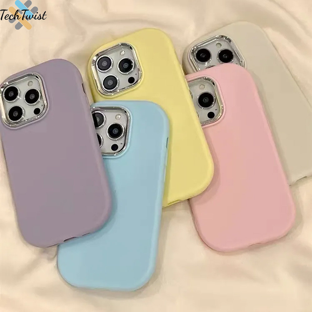 เคสซัมซุง Samsung A57 A07 A17 A56 A35 A55 A05 A15 A54 A36 A06 A12 A13 A14 A16 A26 A25 A27 5G เคสเลนส์โลหะชุบไฟฟ้า