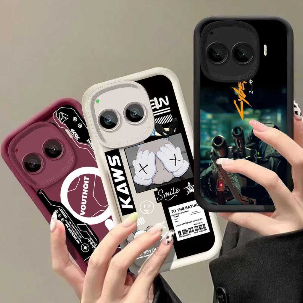 เหมาะสําหรับ VIVO IQOO Z10 Z9 Z11X Z10X Z9X เคสโทรศัพท์ IQOO 15R Z11 Z9 Turbo + ทนทานและป้องกันการตก