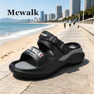 MCWALK EVA รองเท้าส้นแบน Unisex Commuter ปลอดภัยสบายเท้ารองรับ Anti-Bacterial Anti-Slip MC2409-1
