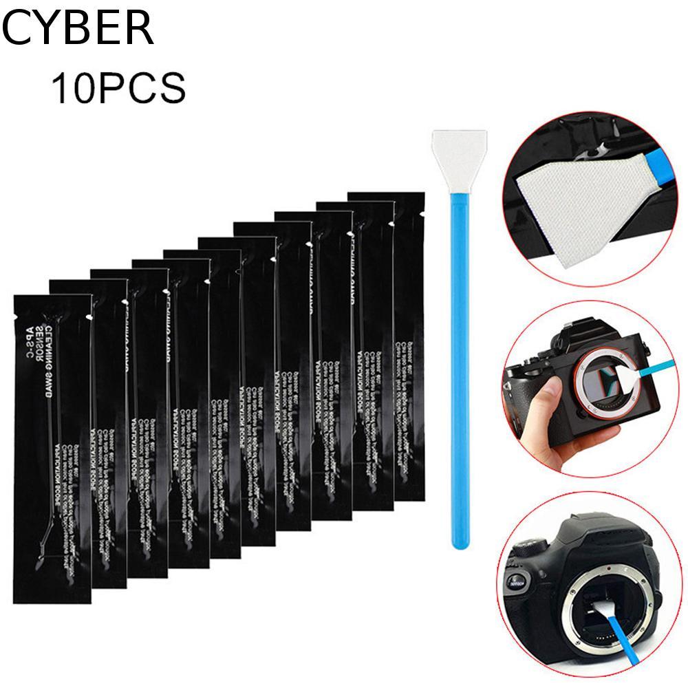 CYBER Sensor ไม้กวาดทําความสะอาดสําหรับกล้อง Full-Frame CMOS Sensor CCD Sensor เครื่องมือทําความสะอาด DSLR แปรงทําความสะอาดเลนส์