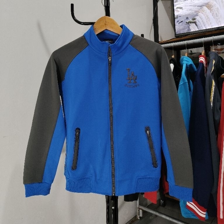 เสื้อแจ็คเก็ต MLB LA Dodgers Tracktop ดั้งเดิม