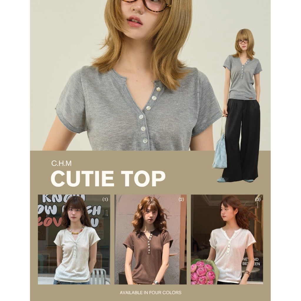 C.H.M Cutie Top (คิวตี้)