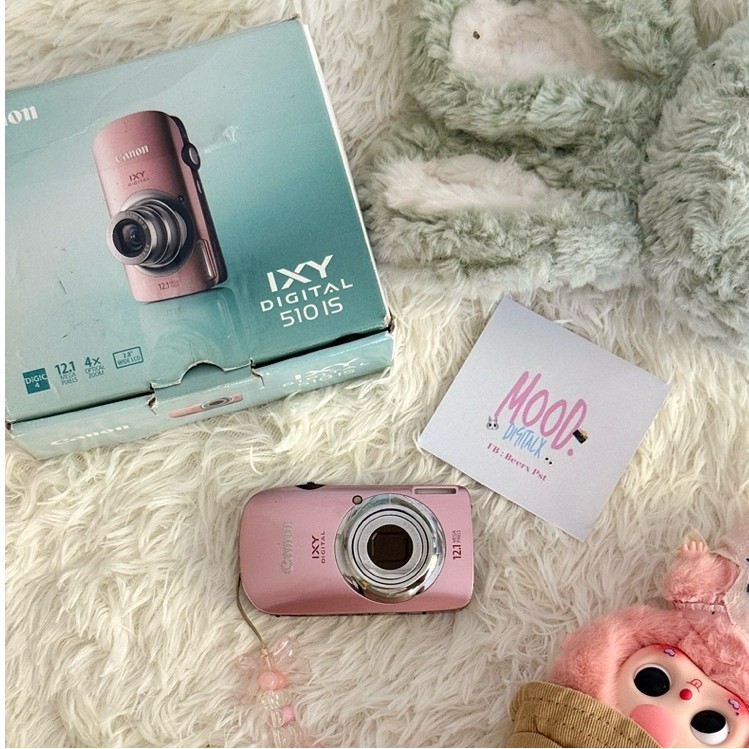 Canon ixy 510 is (pink) fullbox