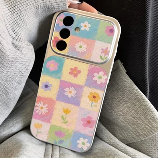 สาวน่ารัก เคส For Samsung A07 A17 A05 A36 A56 A06 A15 A56 A14 A25 A24 A32 A35 S26 S24 S25Ultra ฝุ่นนุ่มTPUโทรศัพท์ปกหลัง
