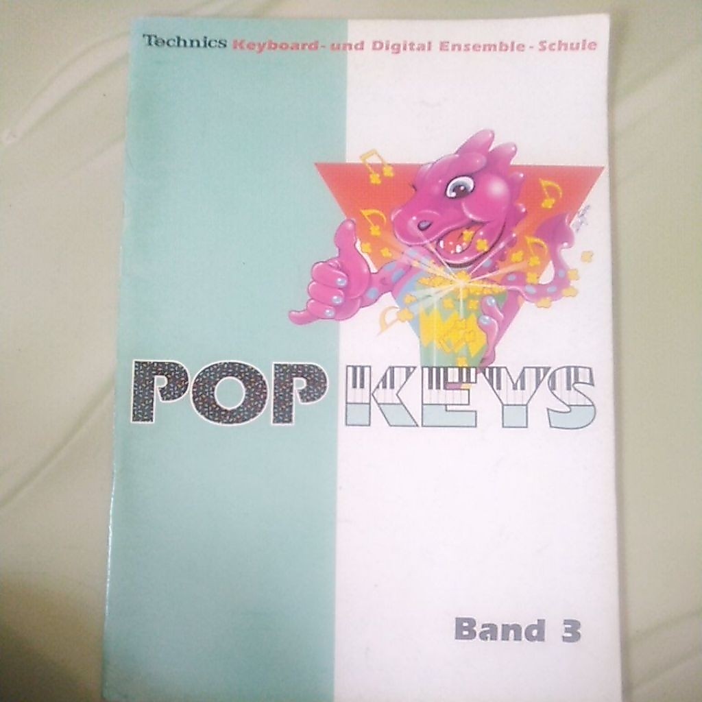 หนังสือเพลง - Pop Keys Band 3