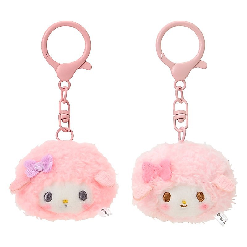 MP MySweetPiano Sanrio ชุดพวงกุญแจมาสคอตขนาดเล็ก 2 ชิ้น (ลาย Nico Nico เข้าชุดกัน) กว้าง 5.5 ซม. x ล