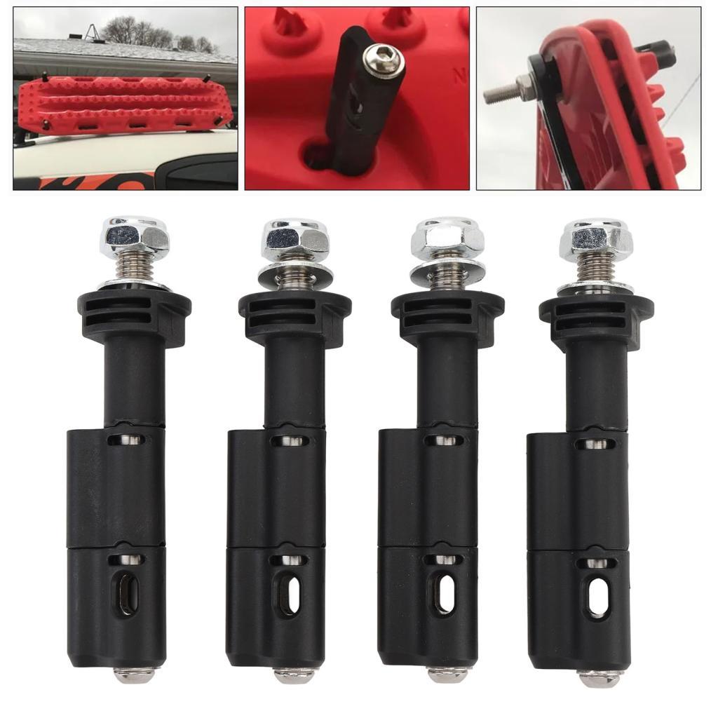 Ssrrou ติดตั้ง Pins สําหรับบอร์ดการกู้คืน 4 ชิ้น 17 มิลลิเมตร Traction ความปลอดภัย Mount ชุด MaxTrax