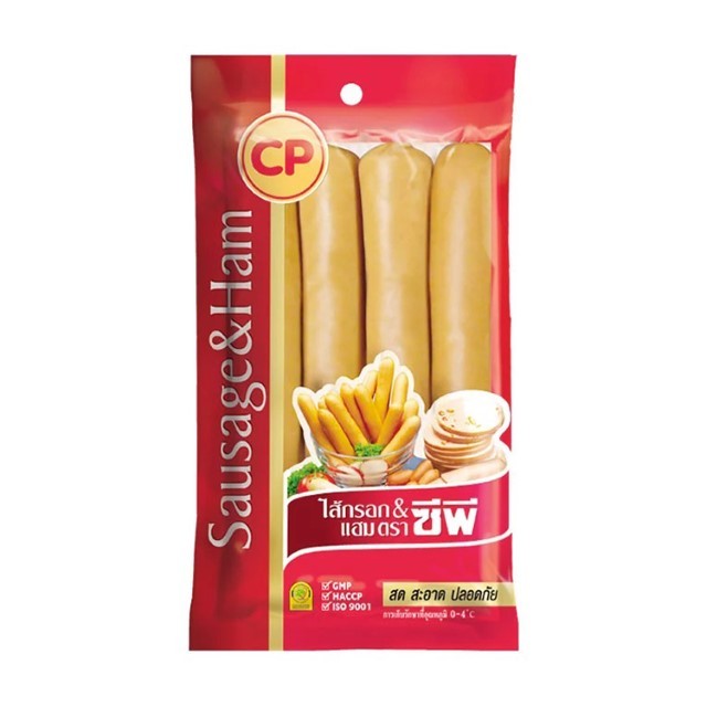 ซีพี แฟรงค์เฟอร์เตอร์หมู CP Pork Frankfurter 155g.