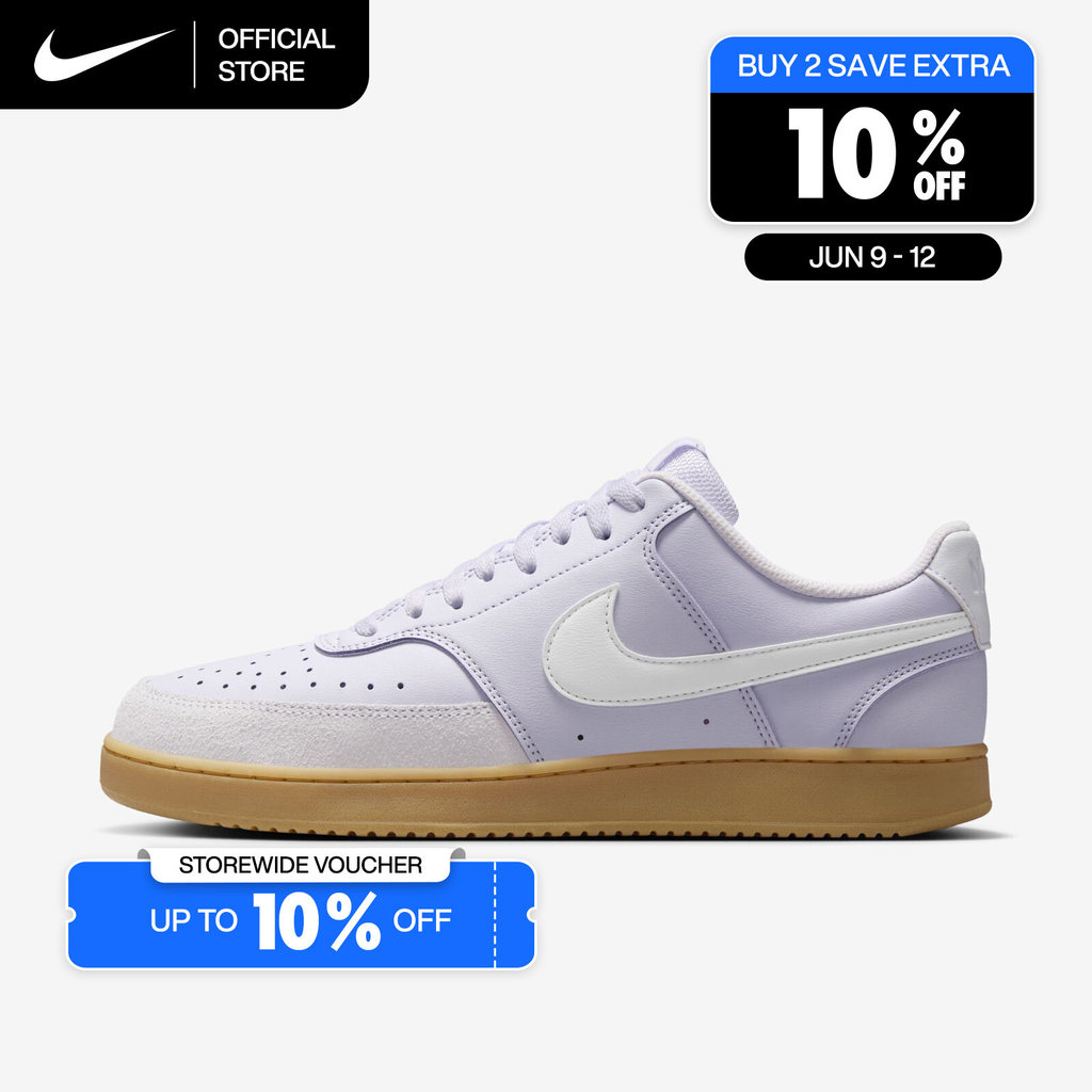 Nike Men's Court Vision Low Shoes - Barely Grape [IB2998-500]