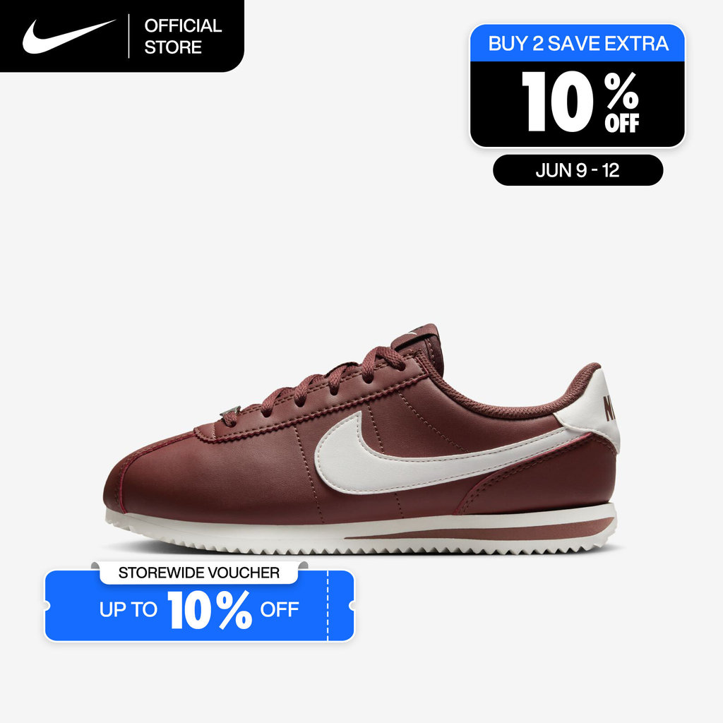 Nike Older Kids' Cortez Shoes - Red Sepia [DM0950-200]