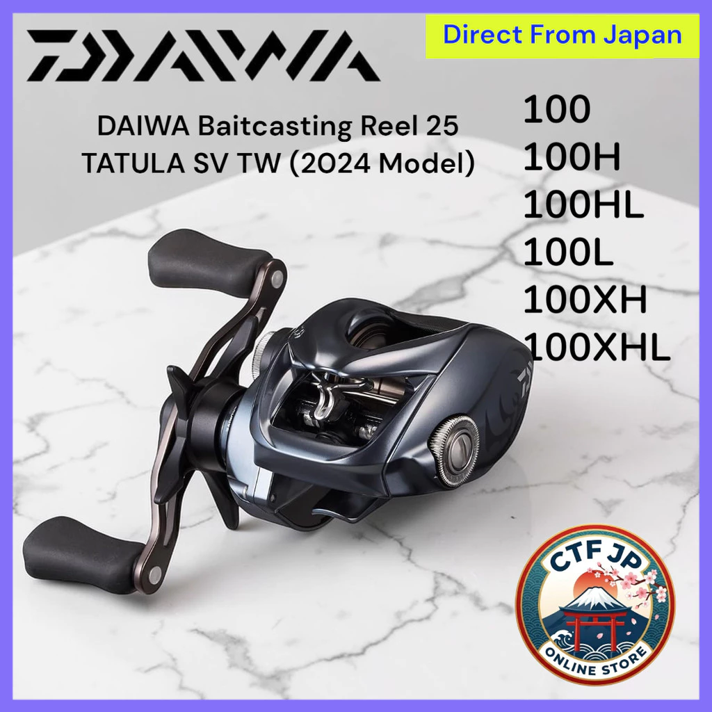 DAIWA 25 TATULA SV TW Baitcasting Reel Series