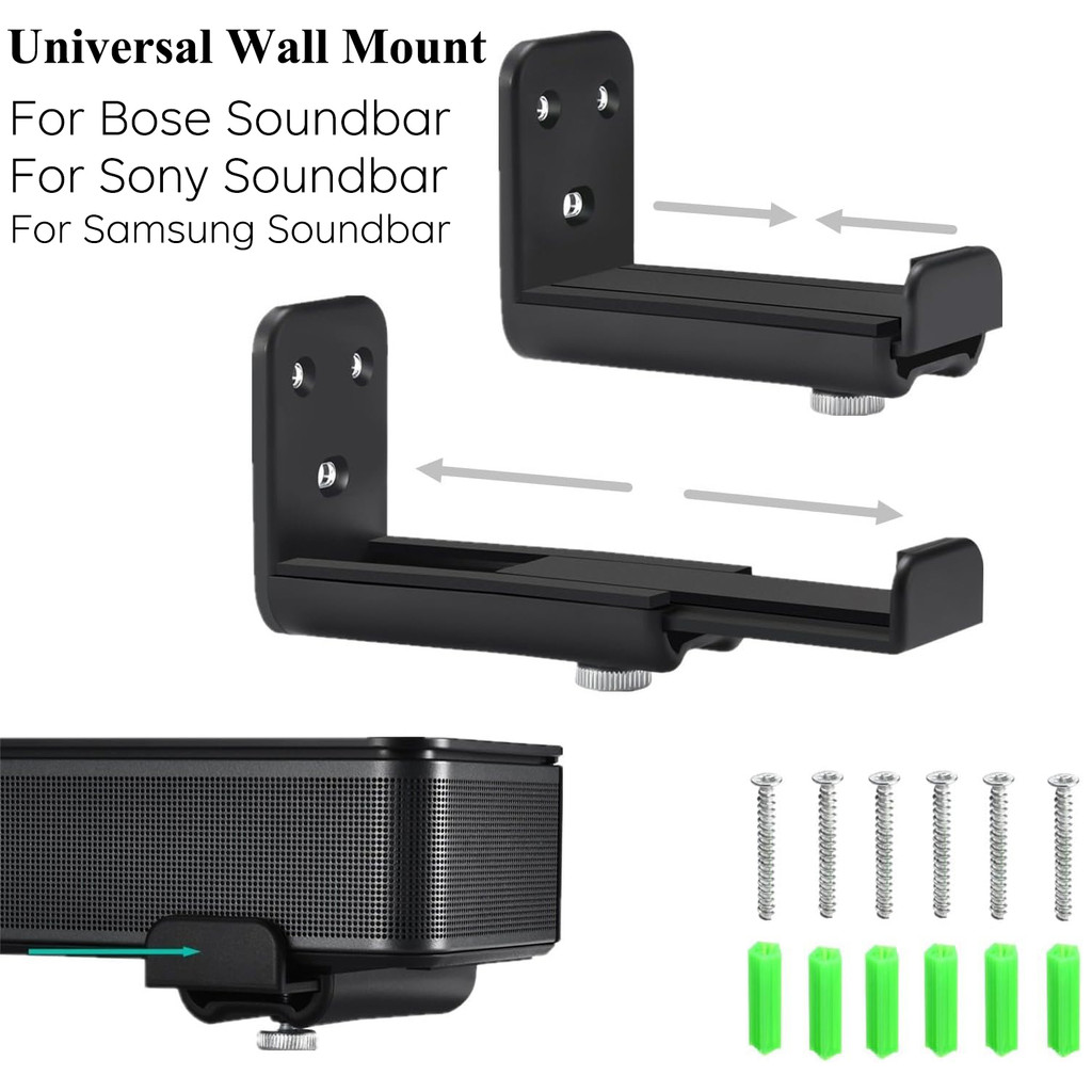 ลําโพงขายึดติดผนังสําหรับ Bose Soundbar & สําหรับ Sony Soundbar .etc รุ่นหลากหลายยี่ห้อ,ถือได้ถึง 44