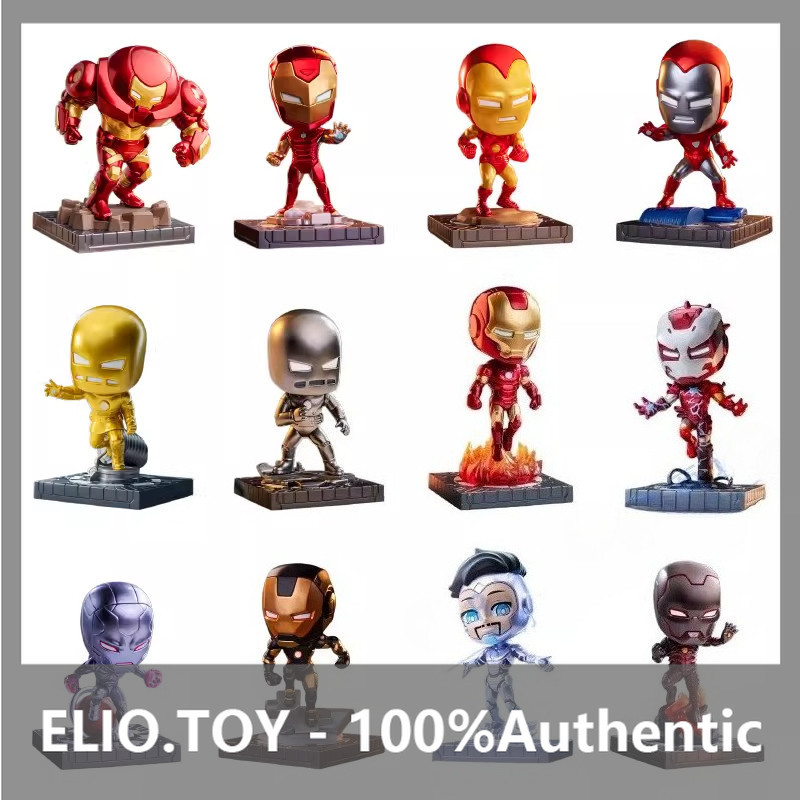 P POPMART Marvel Iron Man Chronicle Series Mystery Box Figure Gift