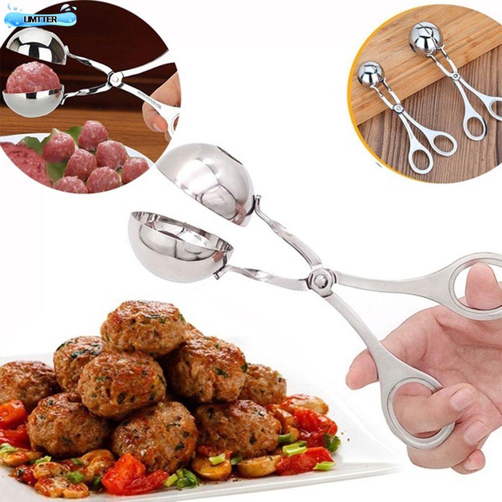 UMTTER เครื่องทําลูกชิ้นอุปกรณ์เสริม Croquettes แม่พิมพ์ DIY Meat Ball Scoop