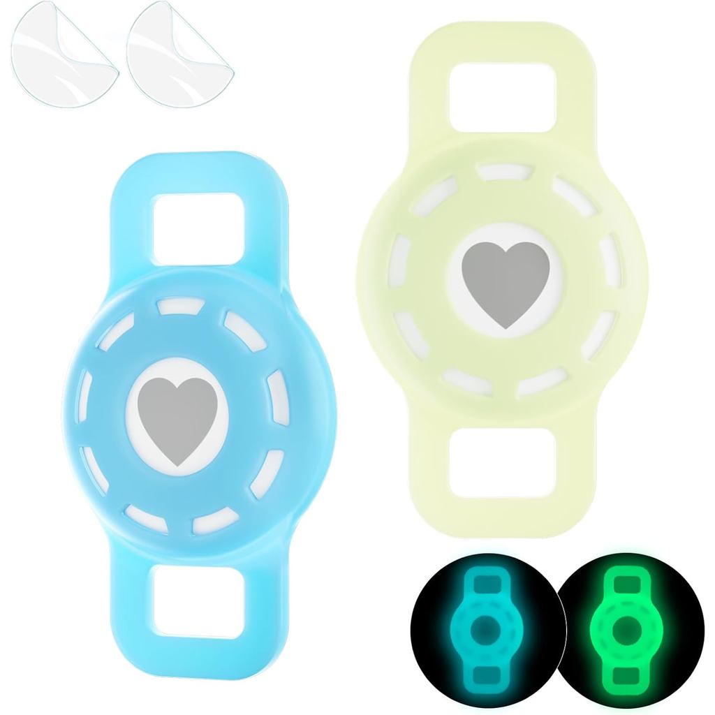 Airtag Cat Collar Holder สําหรับ Apple Air Tag ปลอกคอสุนัข Puppy Loop เคสซิลิโคนป้องกันน้ําหนักเบา Soft Anti-Scratch Loop