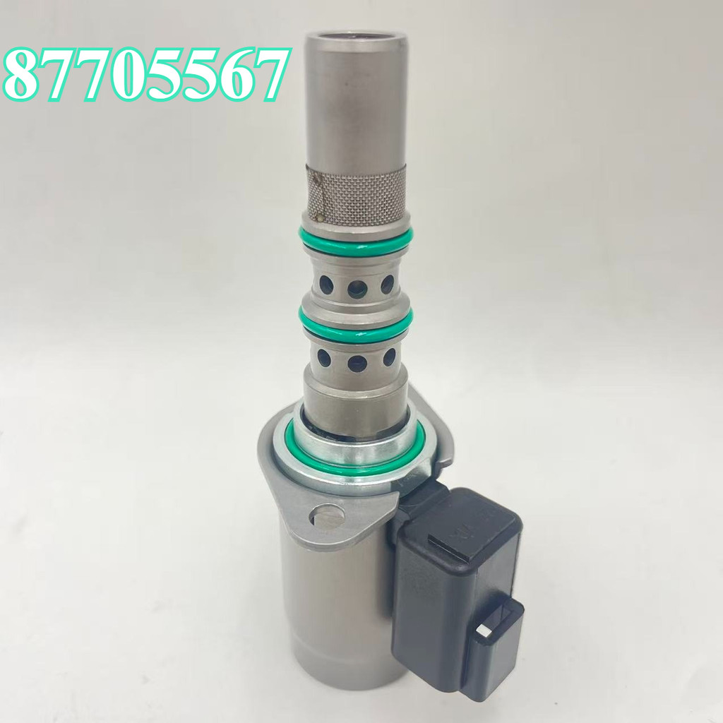 24โวลต์ 87705567 Excavator วาล์วไฮดรอลิกสําหรับเครื่องยนต์กรณี 580N 580SM 580SN 590SM 590SN Loader B