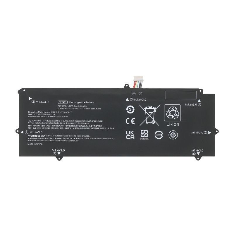 เหมาะสําหรับแบตเตอรี่แล็ปท็อป HP pro x2 612 g2HSN-ID6C SE04XL HSTNN-DB7Q