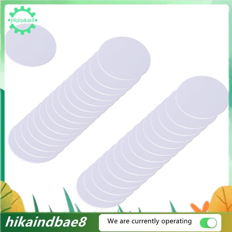 [hIkAi] 30 ชิ้น 215 การ์ด, สําหรับ NTAG215 การ์ดกลม Rewritable 215 แท็กการ์ดเข้ากันได้กับ TagMo และส