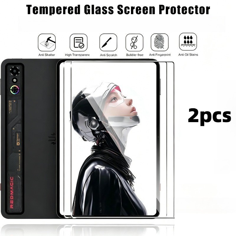 1-2 ชิ้น HD ป้องกันหน้าจอแท็บเล็ต Matte ฟิล์มกระจกนิรภัยสําหรับ ZTE nubia RedMagic Astra Nova Pad Pro 9.06 10.9 Anti Blue Light ป้องกัน