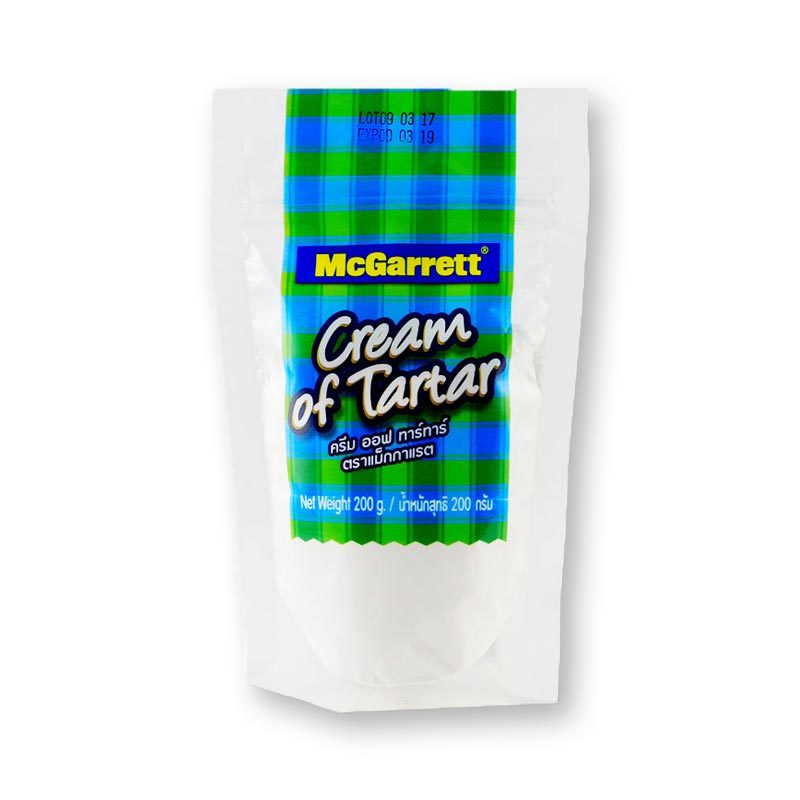 แม็กกาแรต ครีมออฟตาร์ตาร์ 200 กรัม (MCGARRETT Cream Of Tar Tar 200 g) โปโลแมน POLOMAN