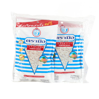 ตรามือที่ 1 เมล็ดฟักทองอบ 105 ก. x 4 (NO.1 HAND BRAND Pumpkin Seed 105 g x 4)