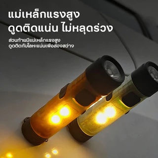 ไฟคลิปหมวกแบบ พกพา, ไฟ LED,ใช้พลังงานจากแม่เหล็ก ติดทนนานเหมาะ สำหรับการกู้คืนภัยพิบัติและสถานการณ์ฉุกเฉิน