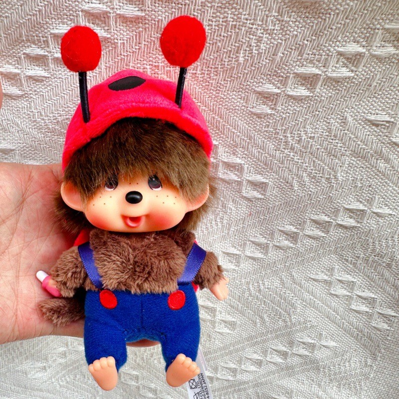Monkikie Beetle/Little Bee/จี้ตุ๊กตาไวนิลตุ๊กตาพวงกุญแจกระเป๋าเครื่องประดับอินเทรนด์เล่นของขวัญ