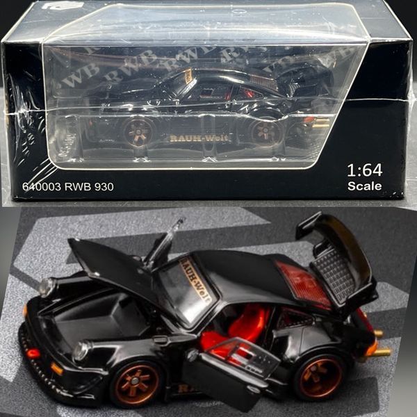 FG 1/64
RWB930 Fully Open Diecast Model. Black