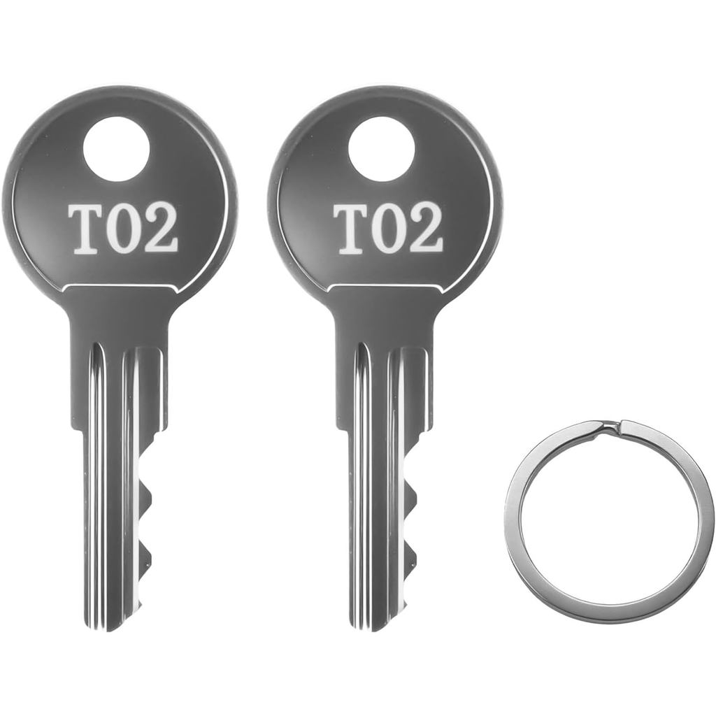 กุญแจทดแทนสําหรับกล่องเครื่องมือ Husky, T02 Key Replacement Husky Toolbox Key (T02 สําหรับ Husky) 2-