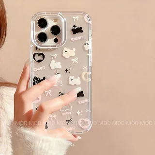 น่ารัก แมวสีดำ สวยงาม เคส For VIVO V60 V50 Lite V30 V29 V27 S17 Pro V29E Y93 Y91C Y29 Y31Pro Y15S Y15A Y01 4G T4X
