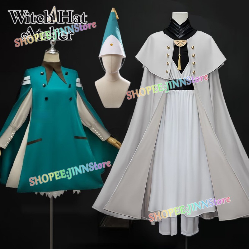 -JINN-WITCH หมวก ATELIER คอสเพลย์เครื่องแต่งกาย AGOT COCO QIFREY บทบาทเล่น Carnival Party การ์ตูน Con ภาพเคลื่อนไหว Coser เครื่องแต่งกาย