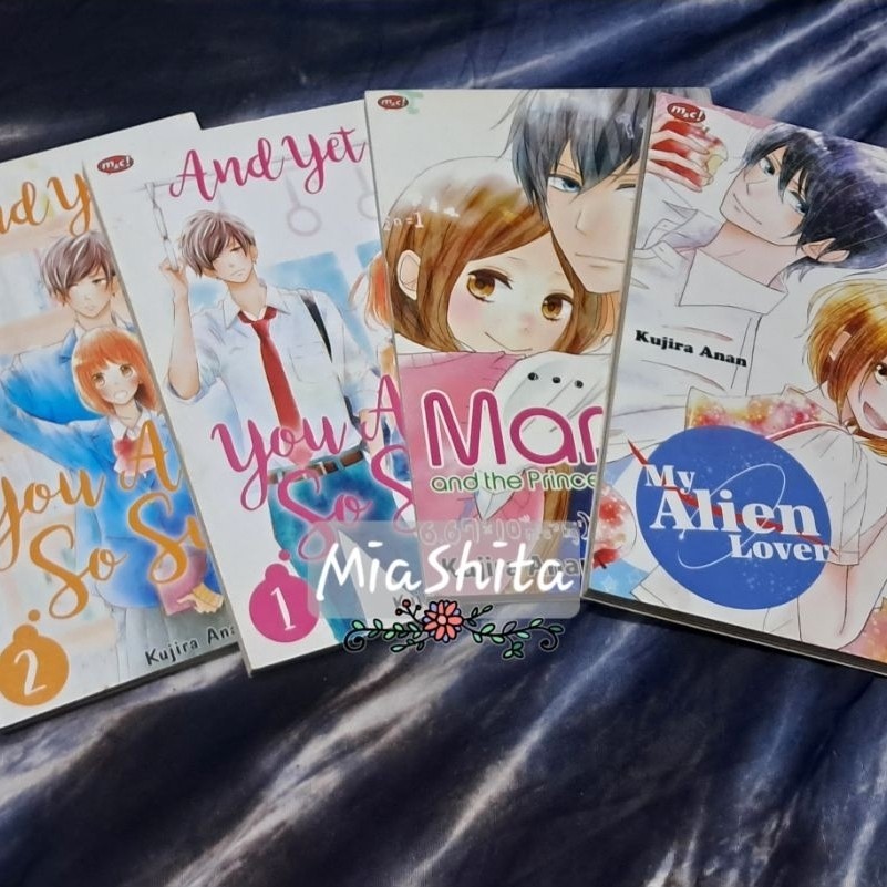 ชุดการ์ตูน Oneshoot And Yet, You Are So Sweet vol 1-2end โดย Kujira Anan