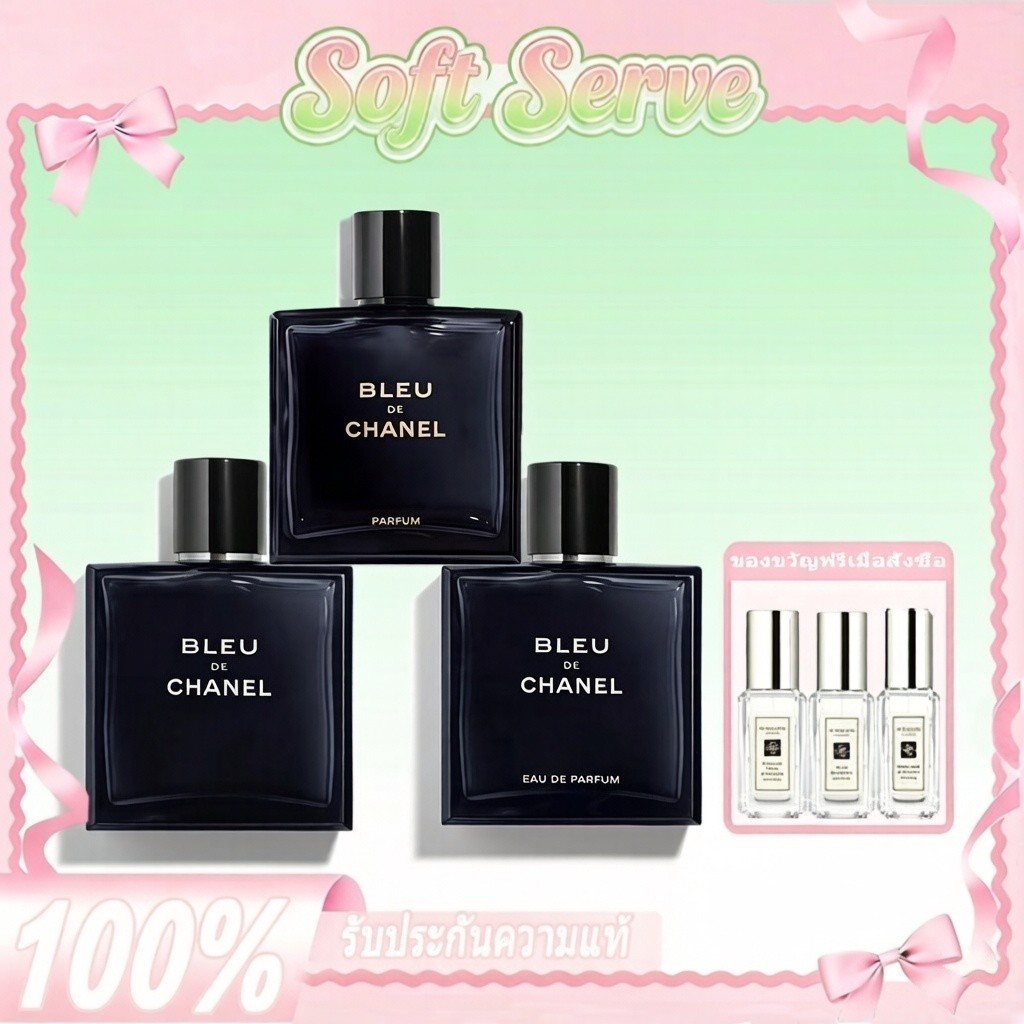 รับประกันของแท้ 100% Bleu de Eau de Parfum for men EDP / EDT / PARFUM 100ml น้ำหอมขวดใหญ่ น้ำหอมผู้ชาย