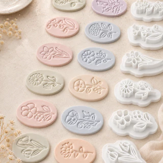 12ชิ้น/เซ็ตเครื่องประดับทําชุดดอกไม้ลายนูนเครื่องปั้นดินเผานุ่มดินโพลิเมอร์ตัดกุหลาบดอกคาร์เนชั่นต่างหูเครื่องประดับดิน มูล อบสากลตัดตาย