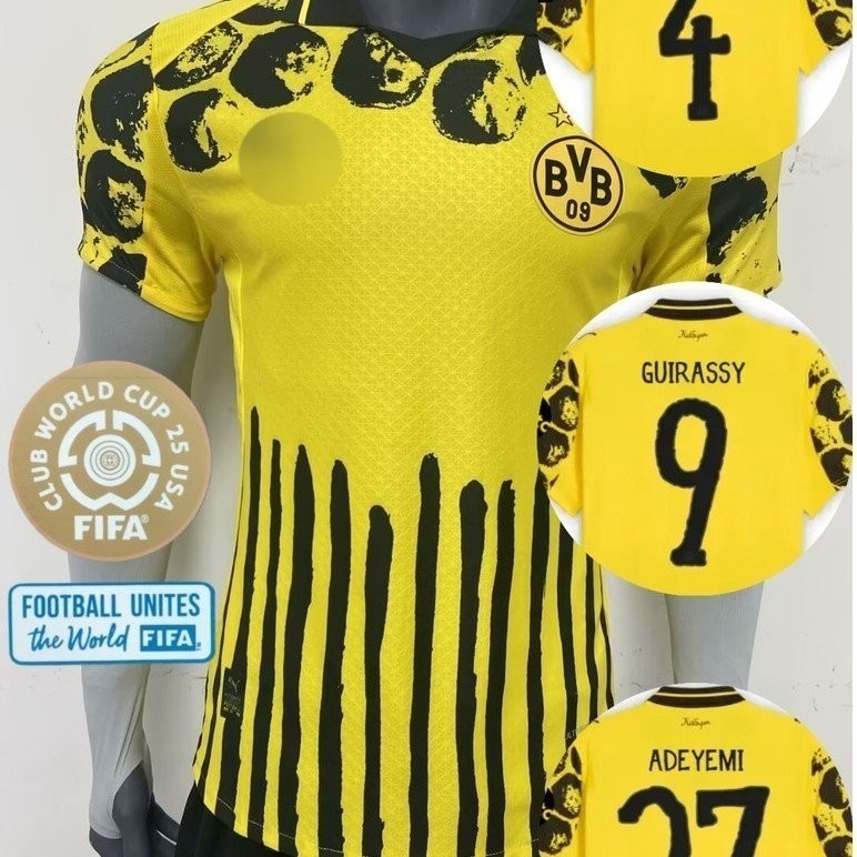 S-XXL 2526 ฤดูกาล | Borussia Dortmund FIFA Club World Cup Special Edition Player Edition jersey.4#N.
