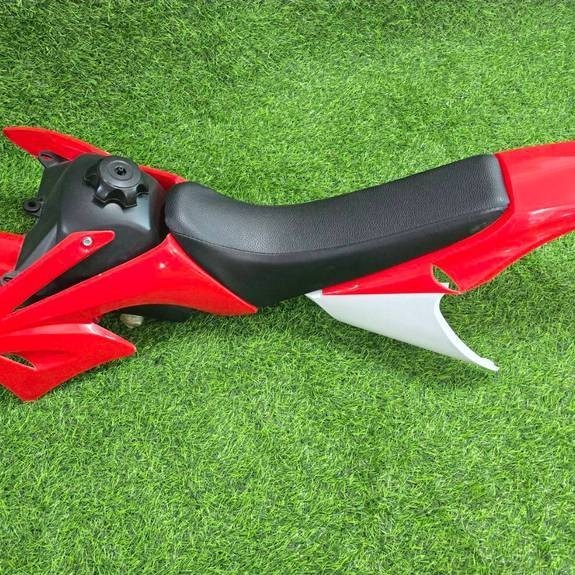 ชุดสีวิบาก TR 85cc. เปลือกวิบาก เบาะ ถังน้ำมัน แปลงใส่ KSR MSX โครงเดียวใส่ได้ พร้อมประกอบ