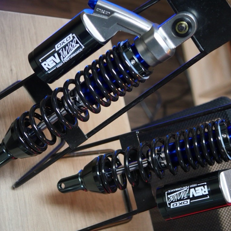 โช๊คหลัง PCX160 / PCX150 /Click160โช๊ค OKD รุ่น Rev Junior ใส่ได้ทั้ง ABS และ STD ความสูง 330 MM - 3