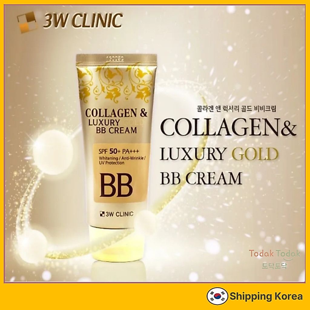 3W CLINIC COLLAGEN & LUXURY GOLD BB CREAM 50ml