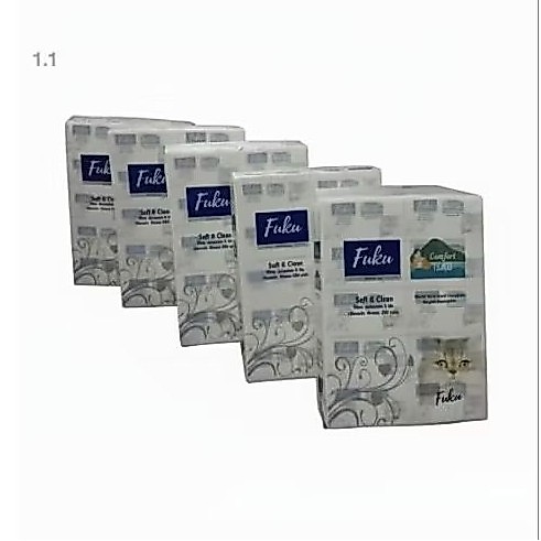 กระดาษฟูกุขาย5หิ้วทิชชุ่ไร้ฝุ่นหนา5ชั้น