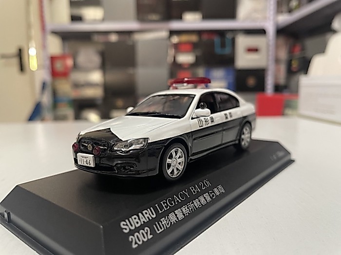 1: 43 RAIS Jingshang Subaru legacy B4 2002 Subaru legacy Yamagata County รถตํารวจรุ่น