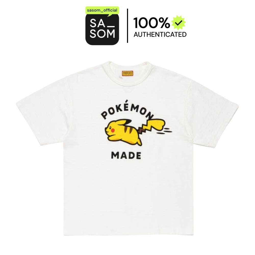 Human Made X Pokémon Made Graphic T-Shirt White #1 | ของแท้ ตรวจสอบโดย SASOM